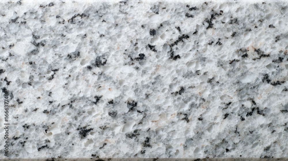 Poster closeup of smooth pale gray granite surface with subtle veining showcasing natural texture and minim