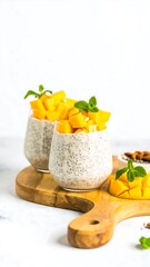 Mango Chia Seed Pudding