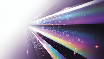 Fototapeta premium Dynamic abstract light rays bursting with vibrant colors, perfect for technology, design, and modern concepts
