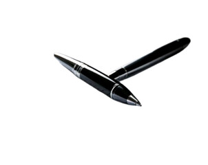 Signature Moment with Elegant Pen Resting on Contract, Minimal Corporate Scene png