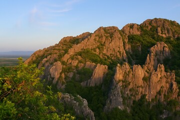 Limestone Mountains at Khao Sam Roi Yot National Park Thailand, Limestone Karst Cliffs Thailand Landscape, Limestone Rock Formations in Thailand Nature, Limestone Mountains Thailand Travel Destination