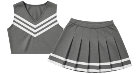 Isolated School Uniform Set