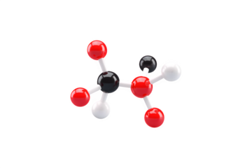 Insertion of a molecular model representing carbohydrate structure using colored balls
