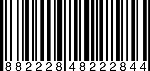 Vector illustration of barcode for retail and label asset.