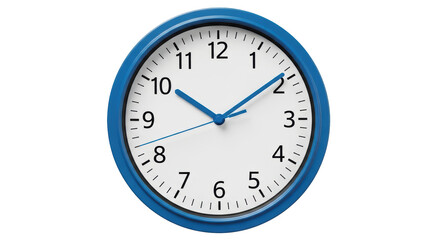 Isolated Wall Clock on White Background