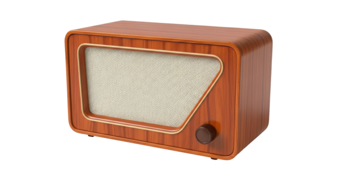 Isolated Retro Radio