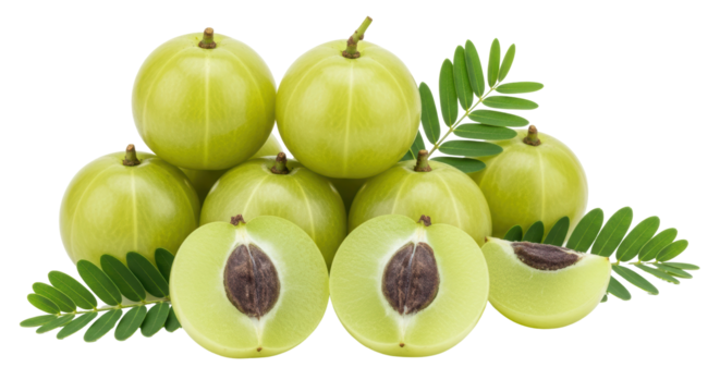 Isolated Indian Gooseberry