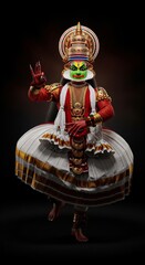 Kerala Kathakali , kadhakali