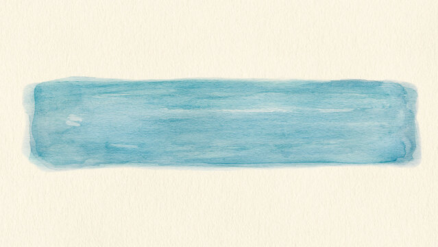 Abstract blue watercolor background with copy space. - Powered by Adobe