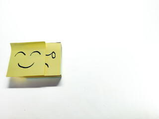 A poignant visual metaphor for the intricate complexities of mental health, illustrating how a cheerful exterior can often mask deeper, unseen emotional struggles