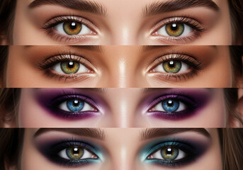 Eye makeup trends beautiful eyeshadow looks and colors for different eye colors and skin tones guide tips