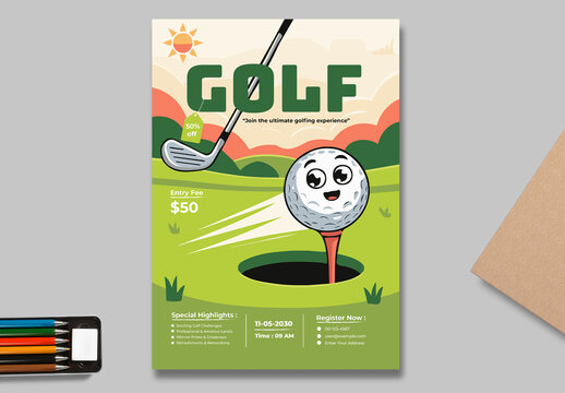 Golf Flyer Layout