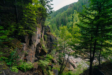 russia, zelenogorsk - 4 august 2025 Bogunay Waterfall