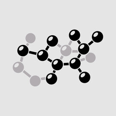 abstract molecule background