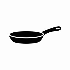 frying pan isolated on white