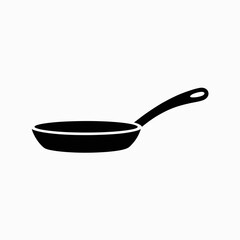 frying pan isolated on white