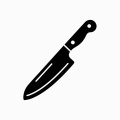 knife isolated on white background