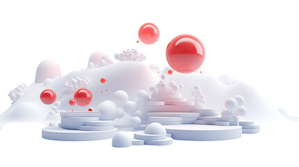 NFT pills digital concept isolated on white background
