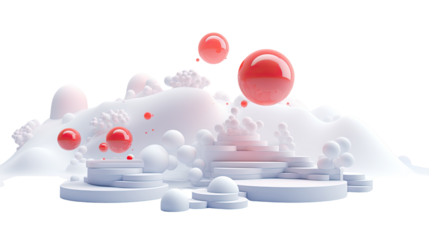 NFT pills digital concept isolated on white background
