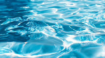 風で揺れる水面ときらめきのクローズアップ 背景