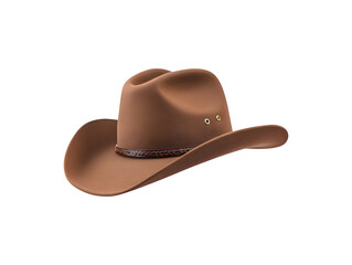 A cowboy hat floating in the air


