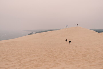flying on dune du pilat