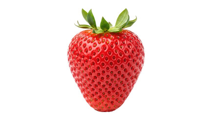 Isolated Fresh Strawberry