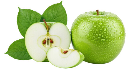 Isolated Green Apple