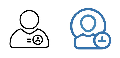 User Profile Icon Design for Accounts, Profiles, and Identity