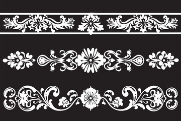 


Elegant Laser Cut Floral Damask Border Bundle
