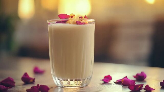 indian lassi (punjab) drink video rotation