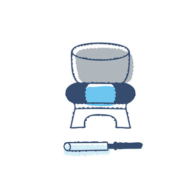 仏具・オリンとリン棒