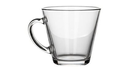 Isolated Empty Glass Mug