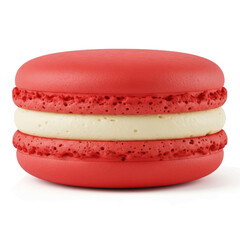 A delicious stack of colorful French macaroons makes for a sweet dessert
