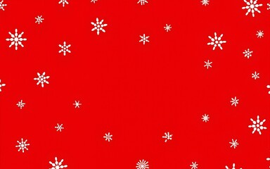 red christmas seamless snowflake background banner. High quality