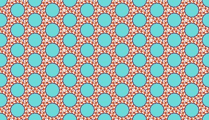 Vibrant Mandala Boho Tiles Fiesta Patterns geometric seamless