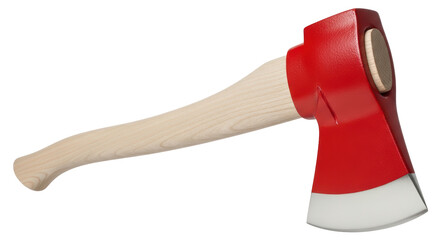 Isolated Red Axe