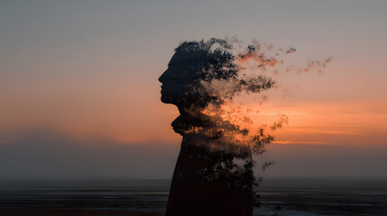 Person changing mind