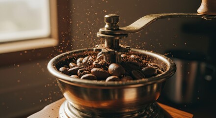 old coffee grinder