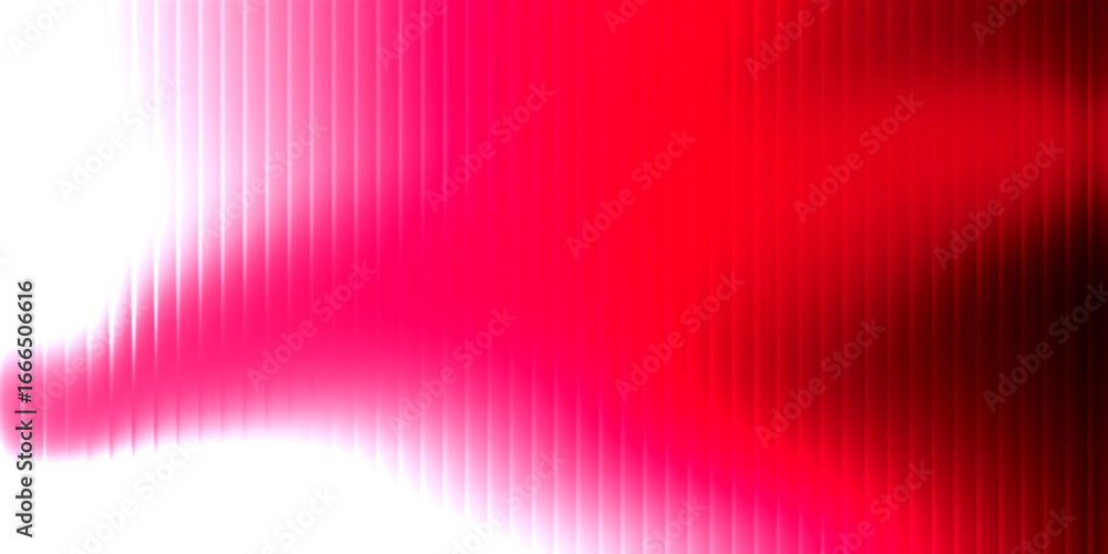 Poster a vibrant red and pink abstract gradient flows across a textured background with soft light effects,