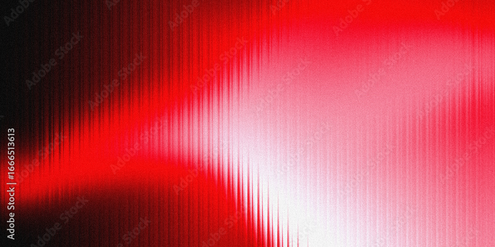 Aufkleber a vibrant red abstract light pattern with a grainy texture and a gradient from dark to bright, creat