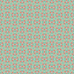 Retro Revival Mid-Century Mod geometric seamless pattern