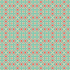 Retro Revival Mid-Century Mod geometric seamless pattern