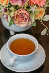 original tea on the table