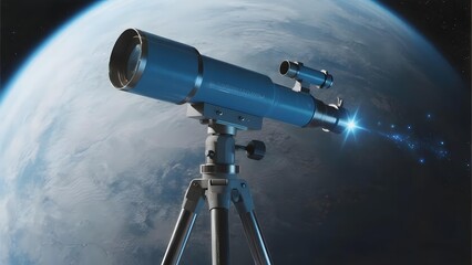 Telescope Observing the Earth from Space