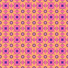 Candy Pop Funky Fiesta geometric seamless pattern