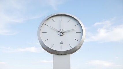 The passing of a simple clock