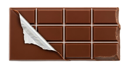 Isolated Chocolate Bar