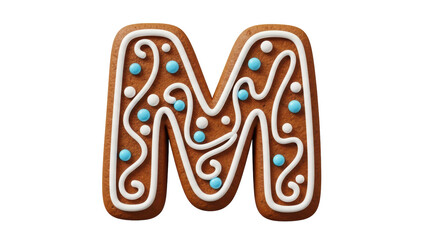 Isolated Letter M