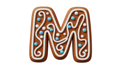 Isolated Letter M